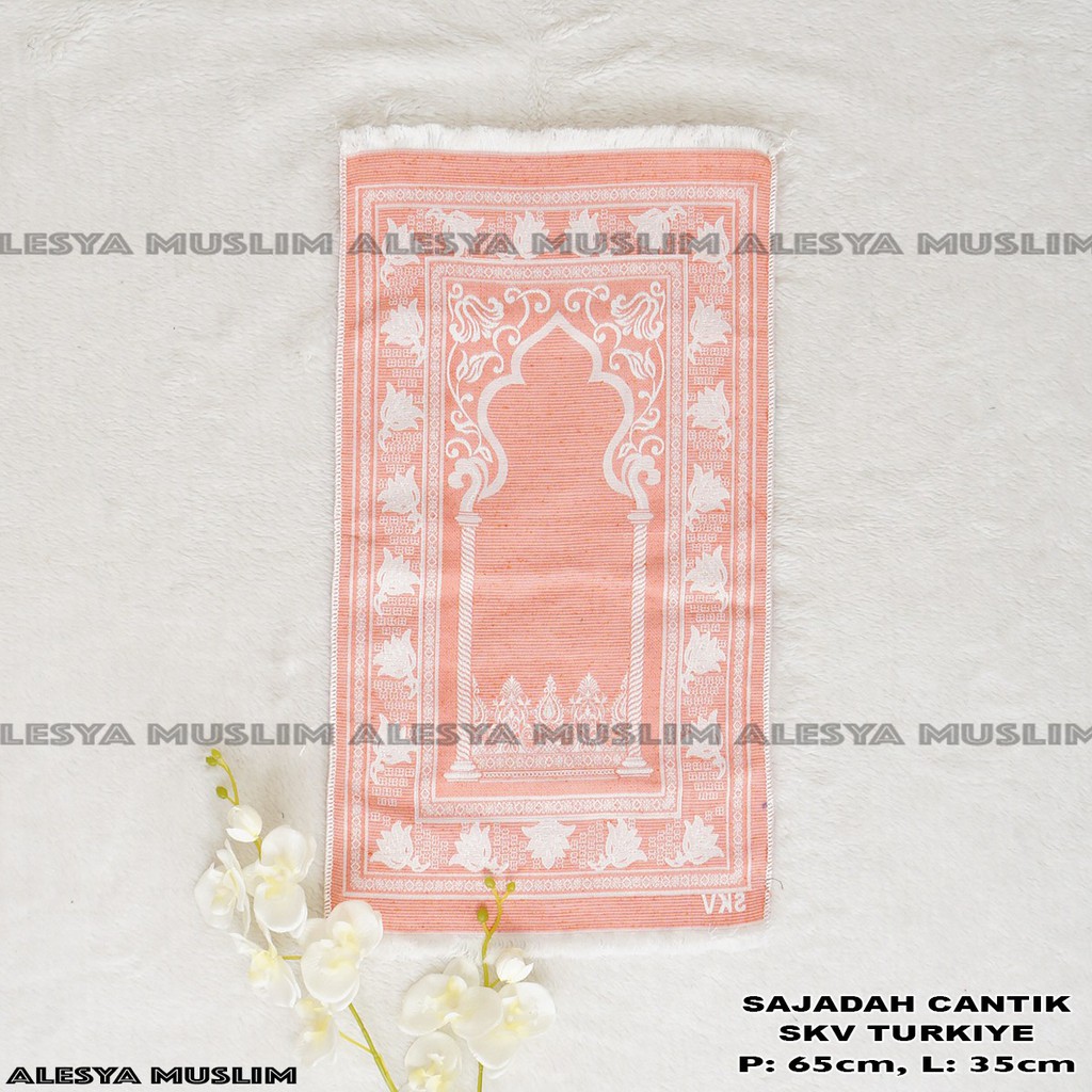 sajadah muka cantik 35 x65 cm best seller fashion muslim terbaru/bisa bayar ditempat/COD