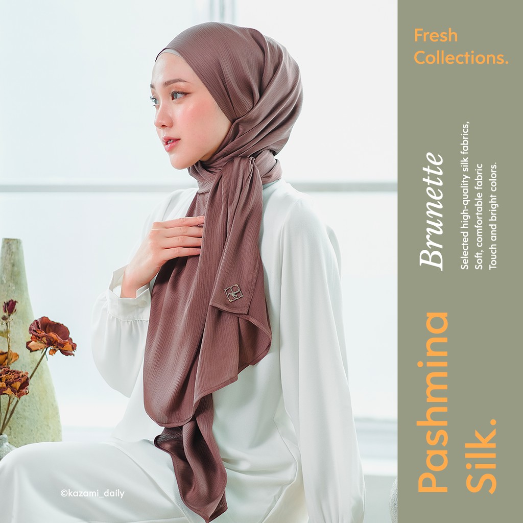 Shawl People - Pashmina Silk Brunette