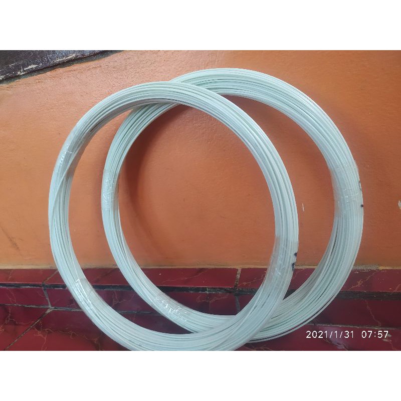 Jeruji Fiber putih susu 2mm Kiloan Buat Kandang Burung