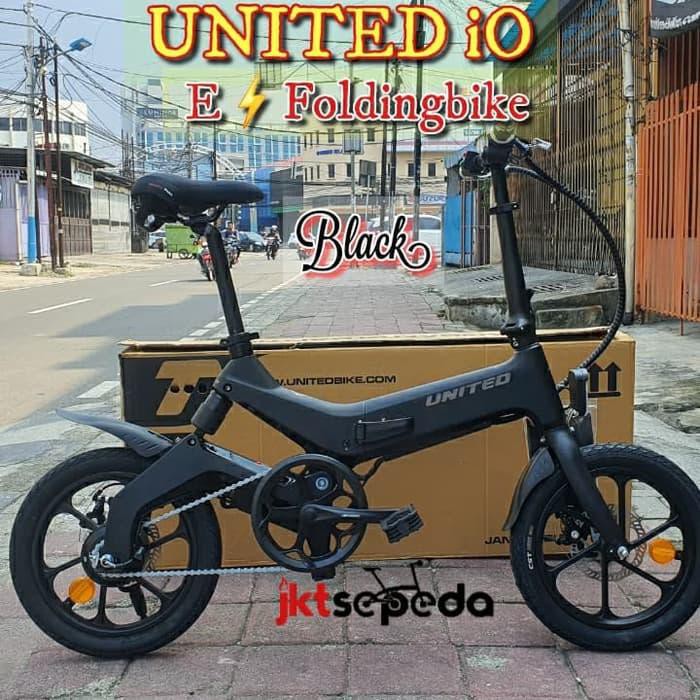 001 Sepeda  Sepeda  Lipat Ebike UNITED  iO  E  Series  Sepeda  