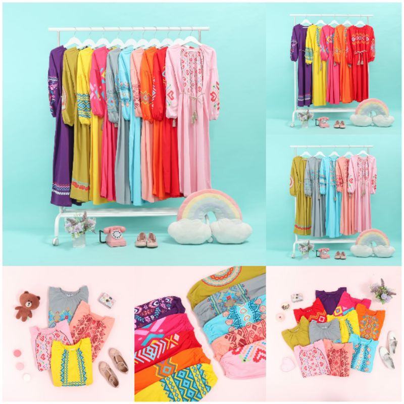 GAMIS BLOOMS ETNIC / GAMIS BLOOMS.ID ETNIC / GAMIS BLOOMS JUNIOR / GAMIS ANAK REMAJA