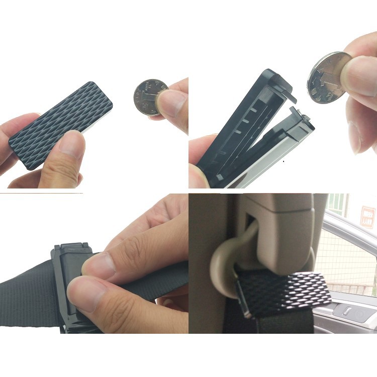 Seat Belt Stopper &amp; Holder &amp; Clip - Penjepit Sabuk Pengaman Mobil Premium