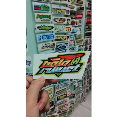 sticker printing BOLO RUWET