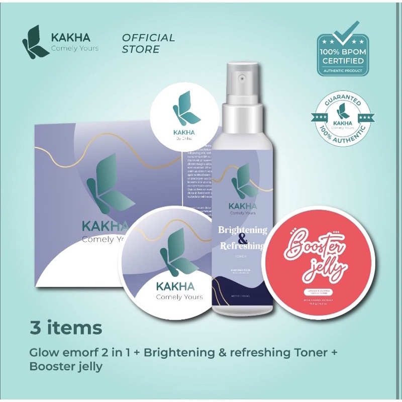 KAKHA BY ENHA GLOW BABE PAKET