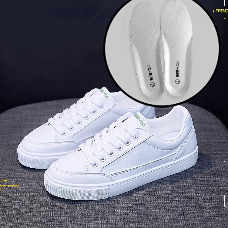 Beeyoo Sepatu Sneakers Pendek Sepatu Wanita Casual Sepatu Tali WK108 "AU. 23656"