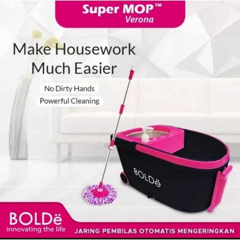 Alat Pel Lantai Bolde Super Mop Verona - Bolde Super Mop - Super Mop
