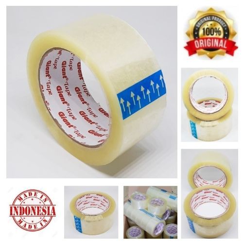 Giant Tape Lakban Isolasi Bening Besar 2inch 45mmx90 Yard 104101