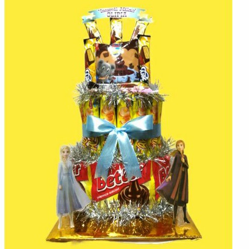 snack tower cake tower dan jajanan anak buket snack