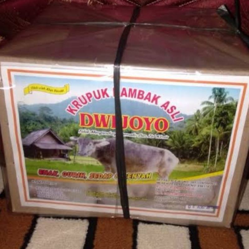 

Asli Krupuk Rambak Kerbau 500 gr