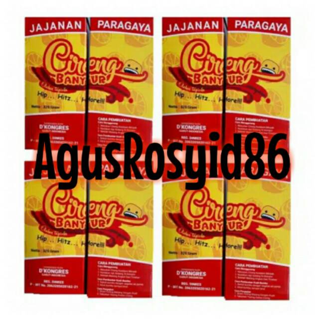 

Cireng Banyur isi 6 box+DUS