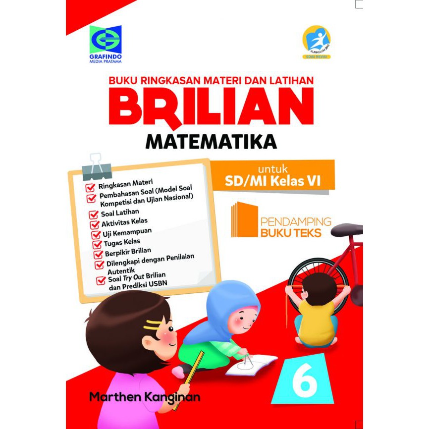 Jual Buku Ringkasan Materi Dan Latihan Brilian Matematika Sd Kelas 6 Vi Indonesia Shopee Indonesia