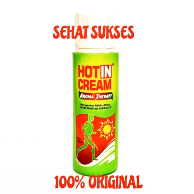 HOTIN CREAM AROMATHERAPHY ( BOTOL HIJAU) - 120 gram