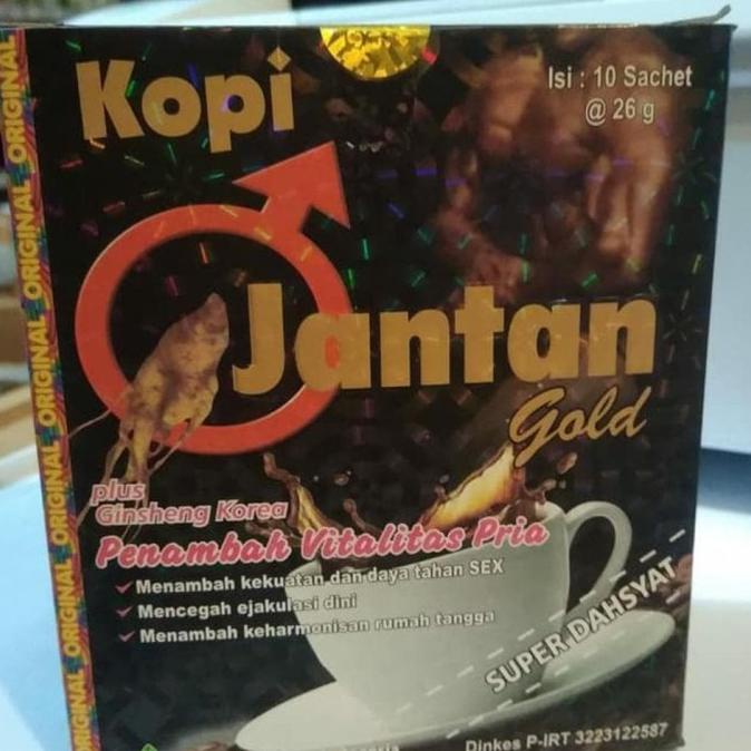 

ORIGINAL Kopi-JANTAN Kopijantan Gold Plus Ginseng Korea Tongkat Ali