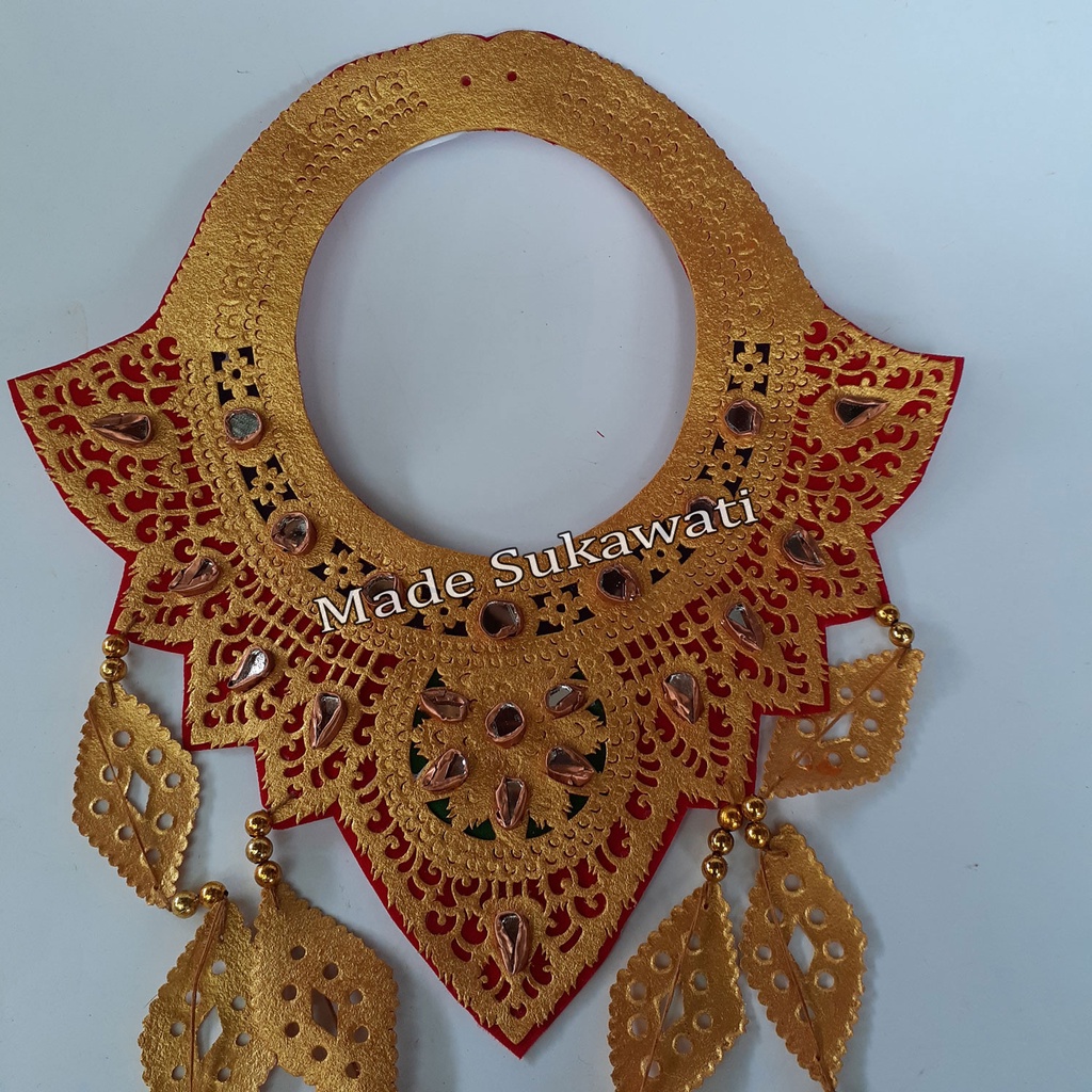 Badong Lenter kalung kulit penari adat bali