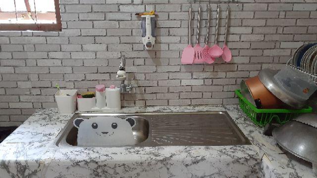 Dispenser Sabun Cuci Tangan Dan Cuci Piring Sink Organizer