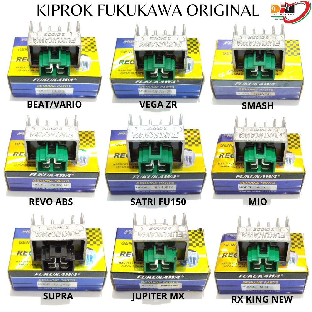 Kiprok FUKUKAWA Mio Vegazr Rxking Jupiter mx Smash Satria Fu150 Supra Beat Vario Revo Abs