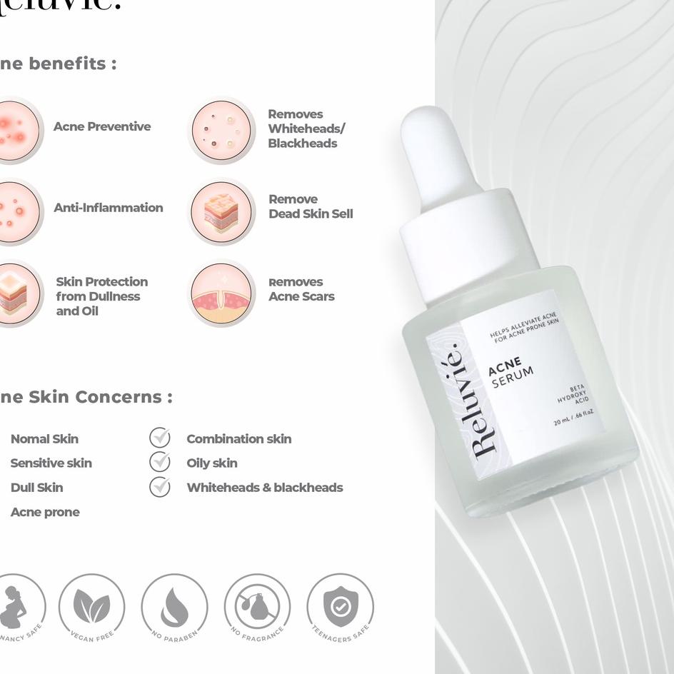 ✬ Reluvie Acne Serum ➱