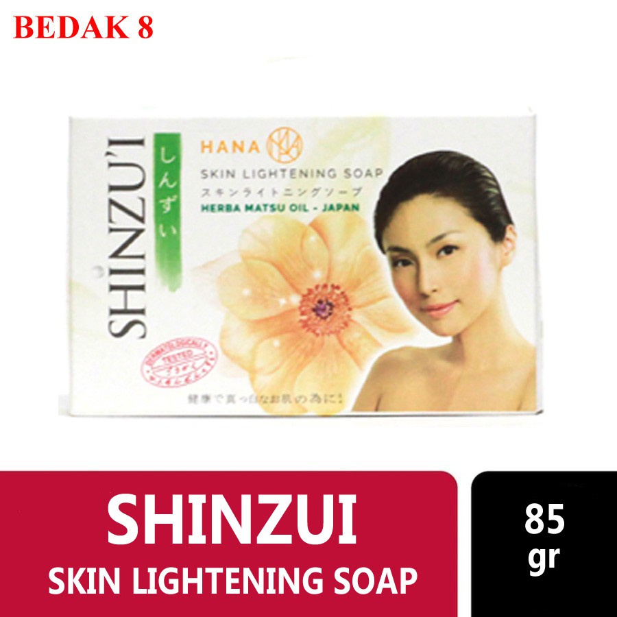 Sabun Shinzui  Batangan 80 gr/ Shinzui Skin Lightening Soap