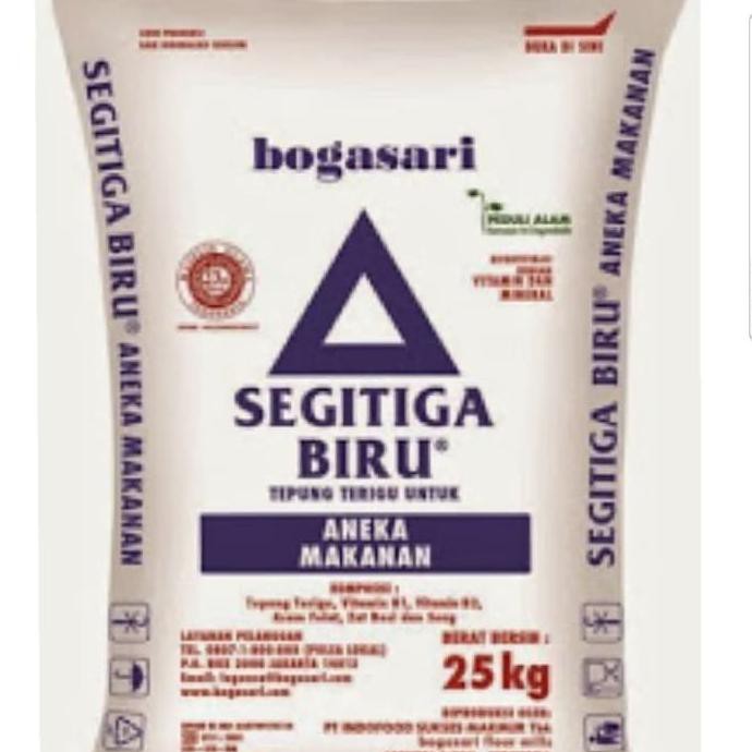 

TERMURAH Tepung Terigu Segitiga Biru 25 kg GOJEK or GRAB ONLY TP394