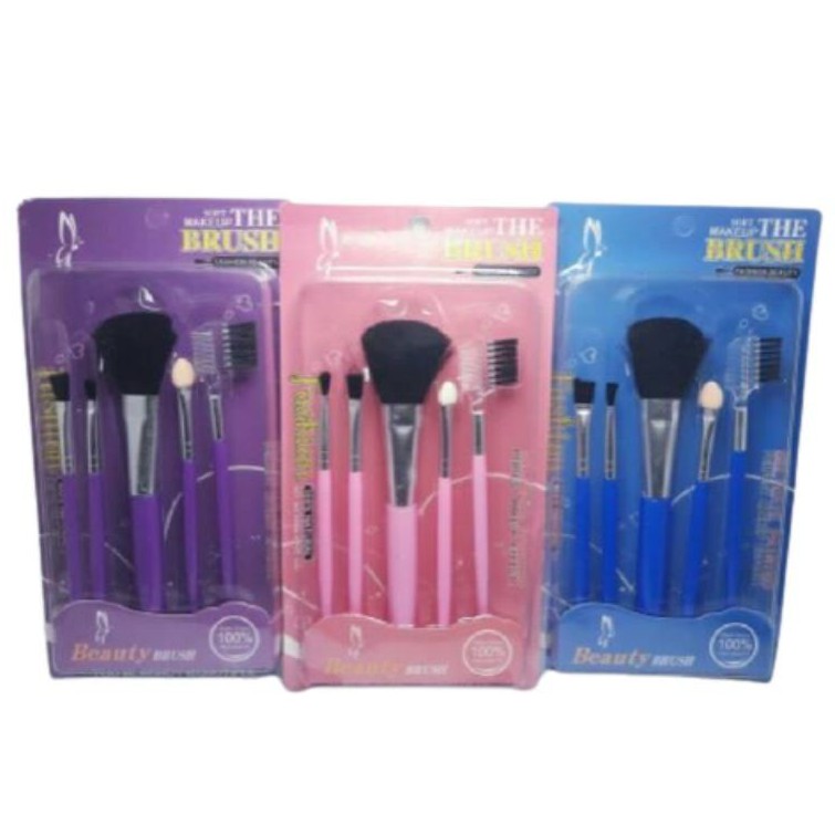 Make up brush set isi 5