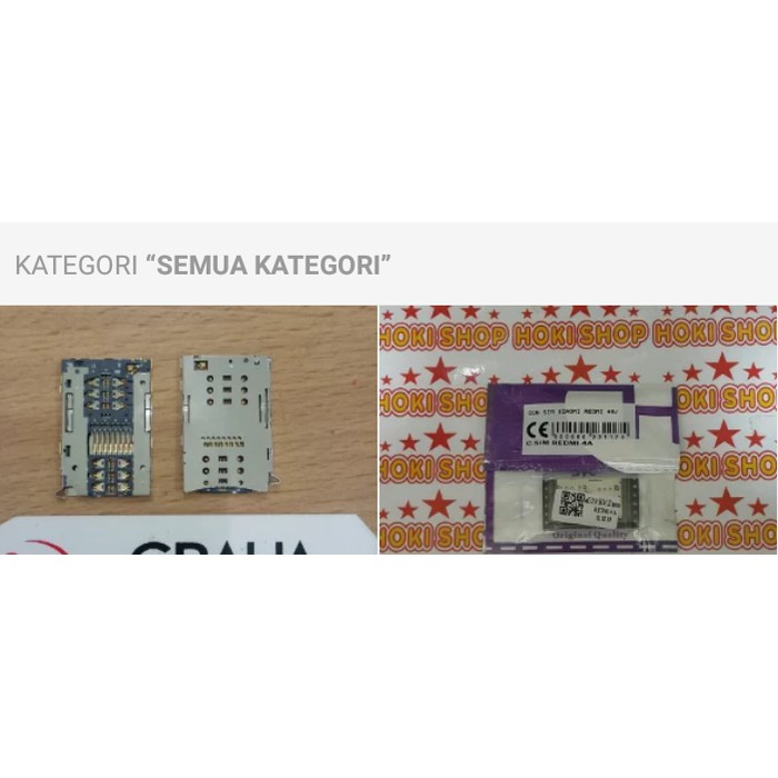 Con konektor sim xiaomi redmi 3/3s/3x/3pro/4a 4x note 3 pro/4x/mi max 3