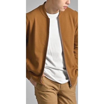 Heymale Male ID ottoman bomber brown size S