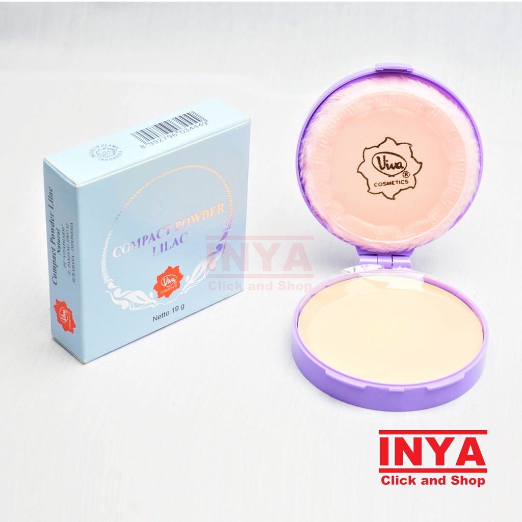 VIVA LILAC NATURAL COMPACT POWDER 19gr - BEDAK PADAT