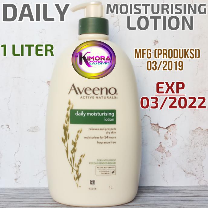 aveeno daily moisturising lotion 1l