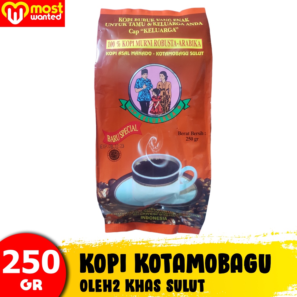 

Kopi Kotamobagu 250g Cap Keluarga oleh Oleh Manado