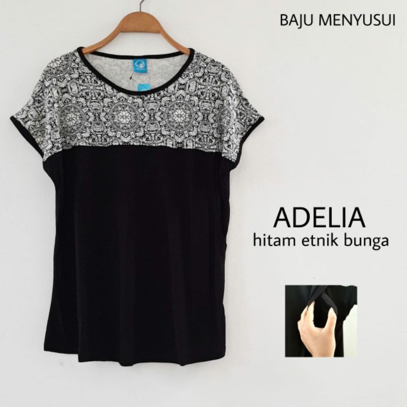 Mamigaya Nursing Wear - Adelia Baju Menyusui Baju ASI