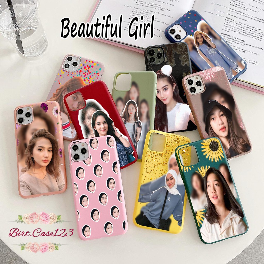 Softcase BEAUTIFUL GIRL Vivo Y91 Y93 Y95 Y81 Y83 Y71 Y53 V7 Y30 Y50 V17 S1 BC2874