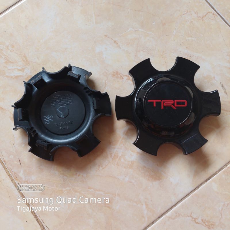 Dop velg tutup dop roda fortuner TRD VRZ original Tigajaya Motor