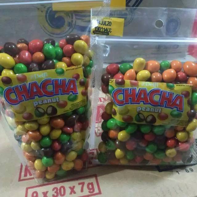 

Cha Cha Peanut 250gr & 500gr / Cemilan / Snack / Coklat Cha Cha Delfi