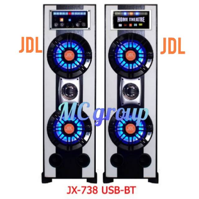 SPEAKER AKTIF JDL JX -738 bagus murah USB BLUETOOTH