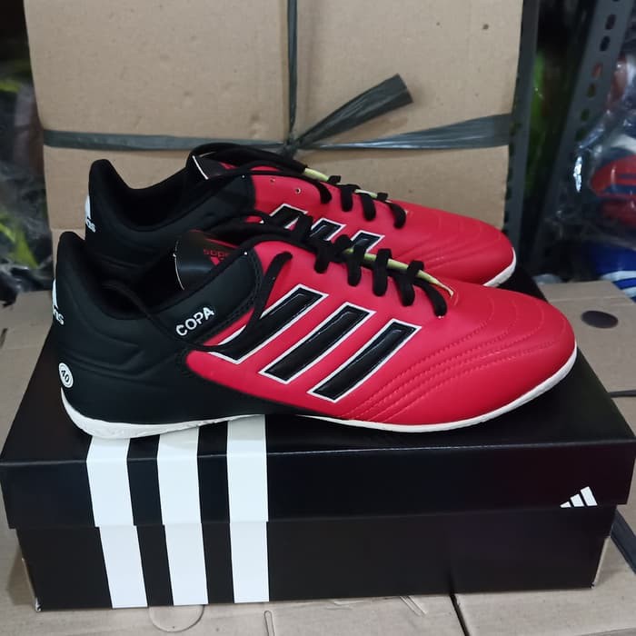 DISKON.. SEPATU FUTSAL ADIDAS COPA MADE IN VIETNAM MERAH HITAM
