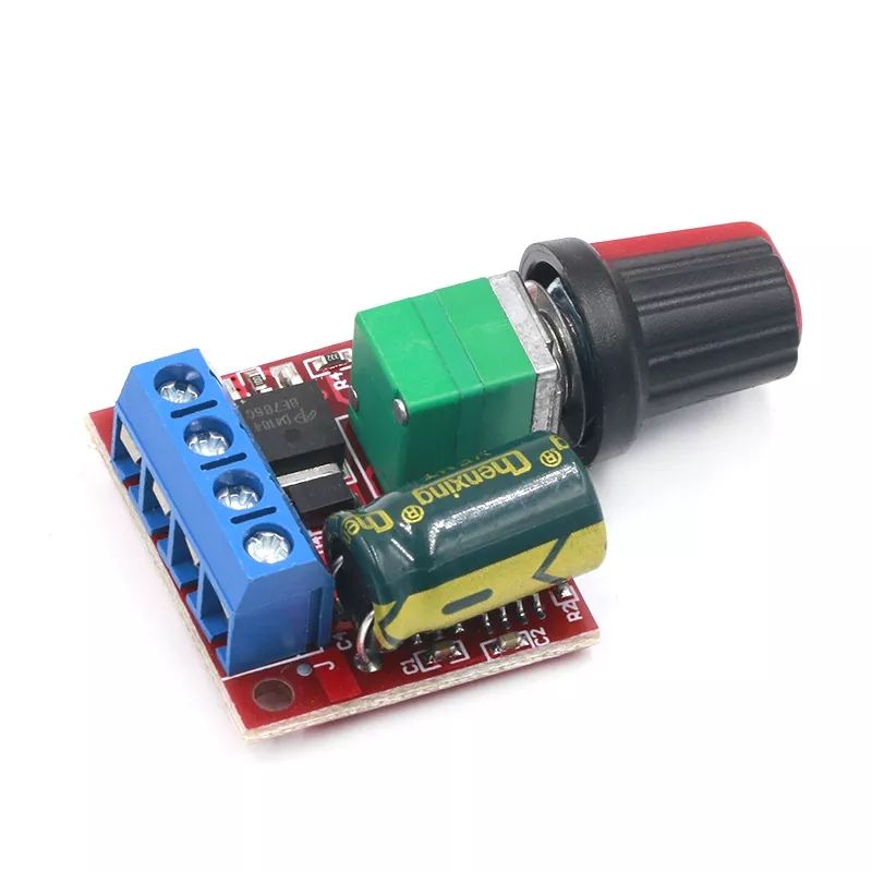 Mini PWM Motor Controller 4.5 Volt - 35 Volt 5 Ampere