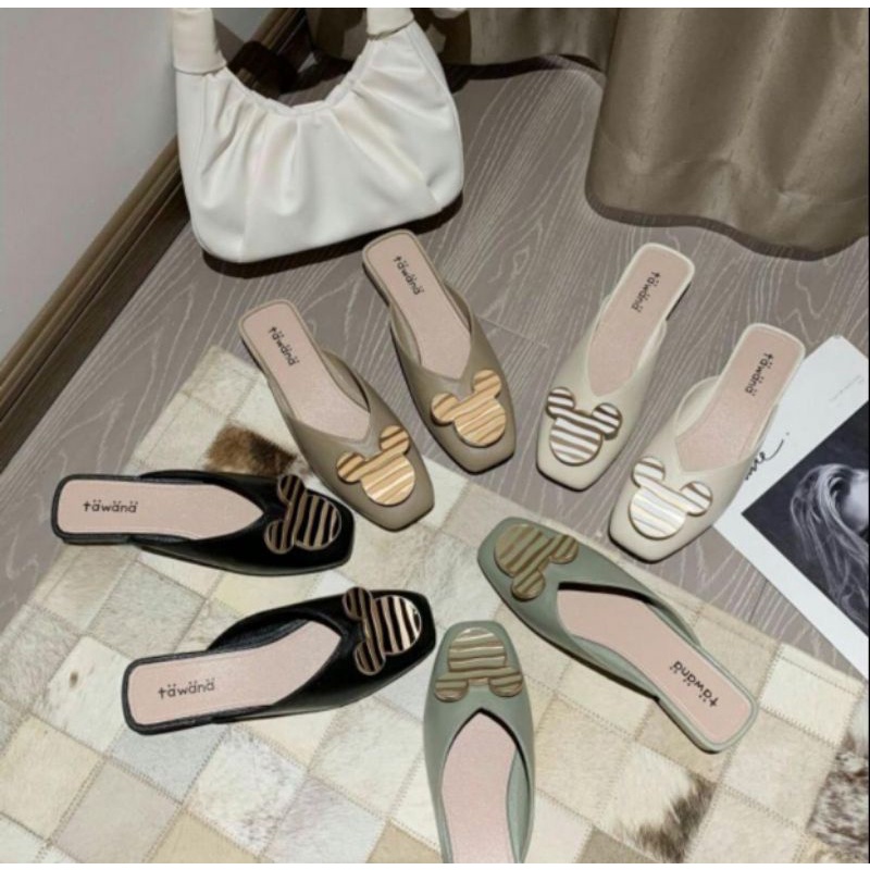 Sepatu Sandal Tawana/Fashion Mickey Jelly Import