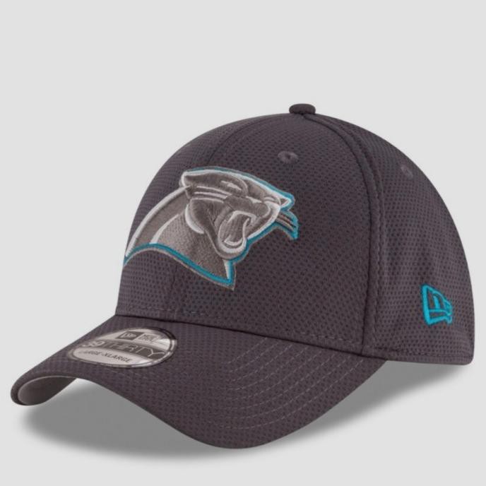 New Era Cap 39Thirty Carolina Panthers Graphite/Topi New Era Original