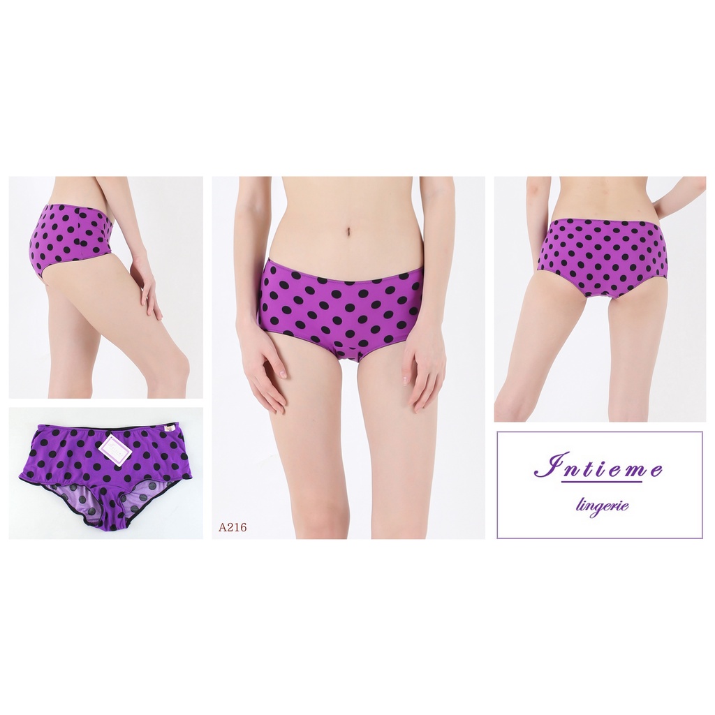 CELANA DALAM  WANITA INTIEME, MODEL BOXSHORT ELASTIS, SUPER NYAMAN A216
