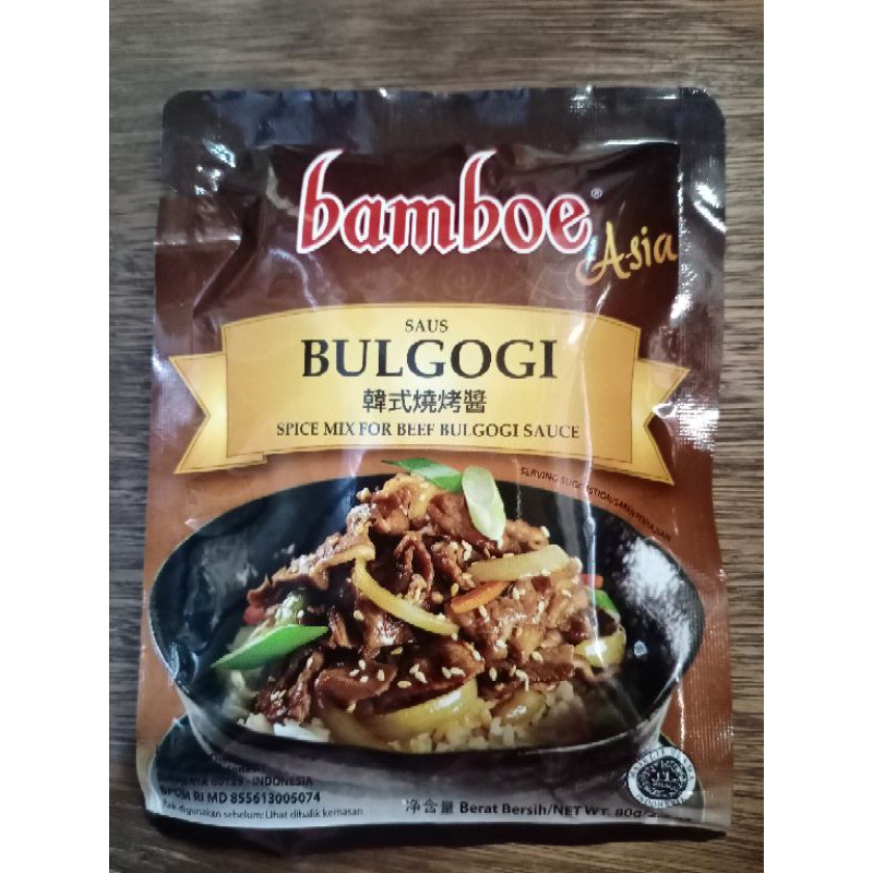 

saus bulgogi Bamboe