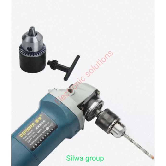 kepala bor M10x1.5 untuk gerinda tangan