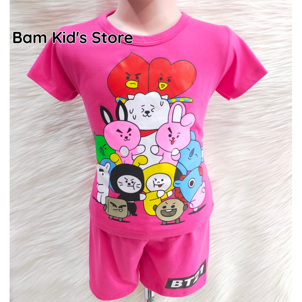 Bam Store/Baju Anak Murah/Stelan Anak Perempuan/Stelan Anak AT21/Stelan Anak 1-6Thn-2