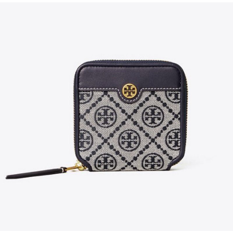 Tory Burch T Monogram Jacquard Bifold Wallet