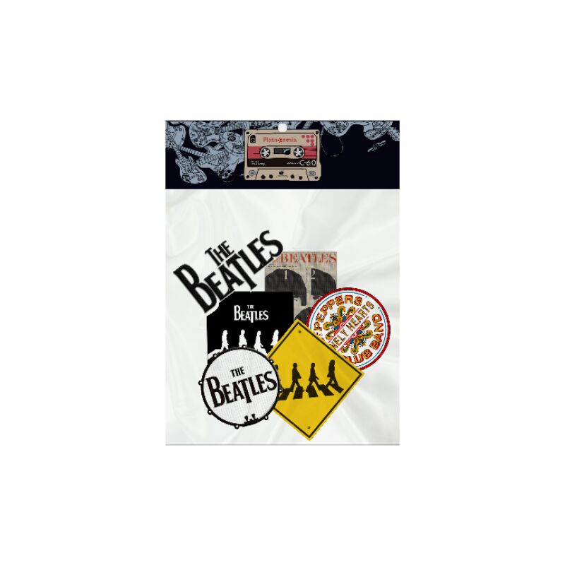 

STIKER BAND THE BEATLES | 6 PCS/PACK | GOOD QUALITY