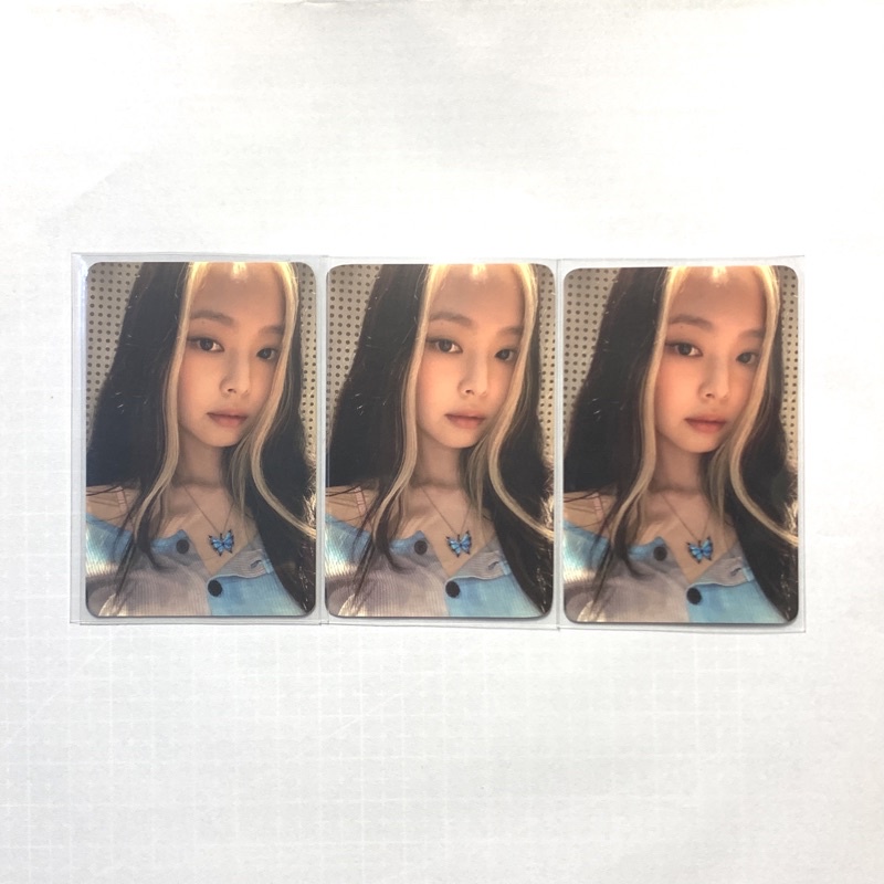 Blackpink Photocard Jennie Nabi Pob Ktown The Album Pc Jennie Butterfly Kupu-kupu