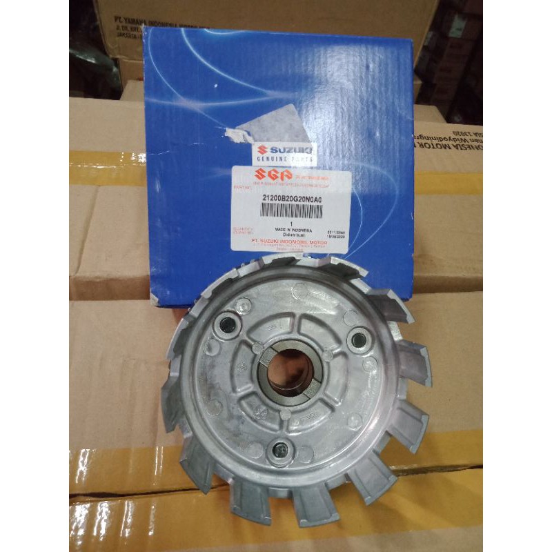 100% Original SGP Rumah Kopling,Gear Primary Kopling,Gigi Gendeng Shogun 125 SP Lama Orisinil SGP