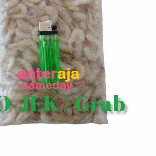 ♤ udang api beku 500gr sedang / udang beku pakan arwana - 500gr ☪