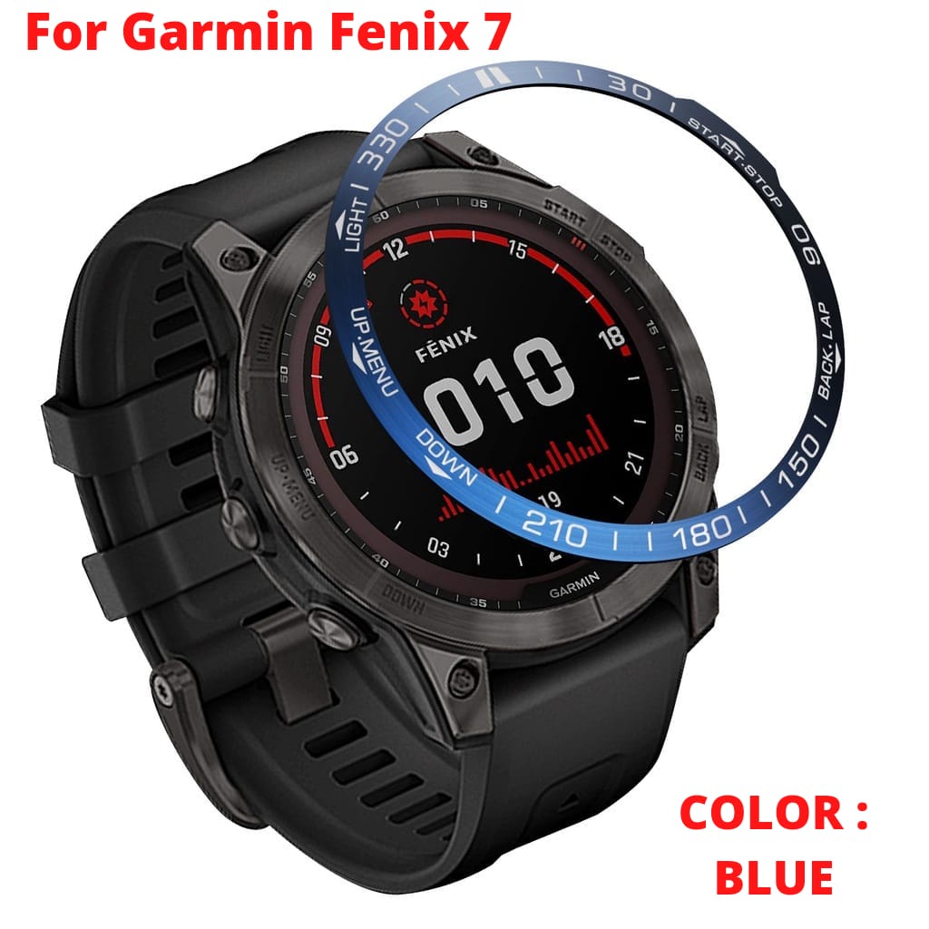 Metal Bezel ring casing case Garmin Fenix 7s 7 7x STAINLESS STEEL besi