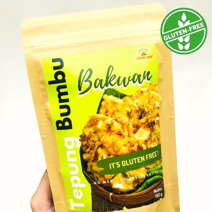 

NEW Tepung Serbaguna Gluten Free - Tepung Bumbu Bakwan 150 g