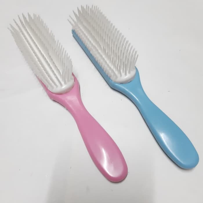 Sisir brush oval duri 6 PCS.grosir